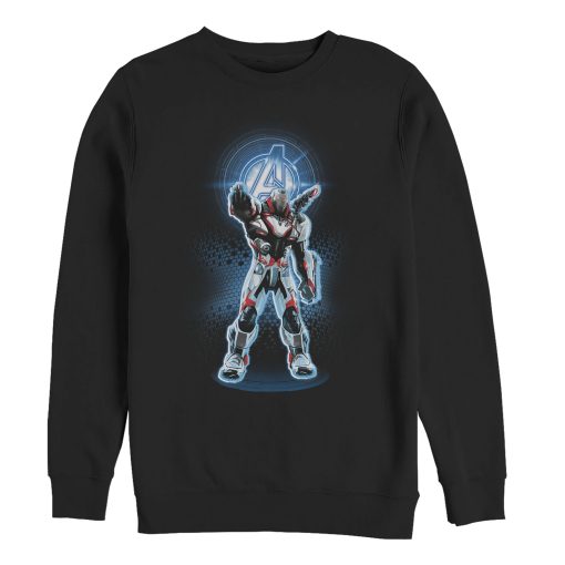 Men’s Marvel Avengers Endgame War Machine Quantum Ready Sweatshirt