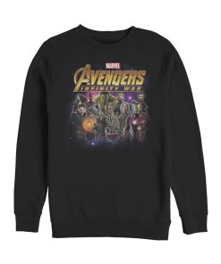 Men’s Marvel Avengers Infinity War Character Shot Sweatshirt