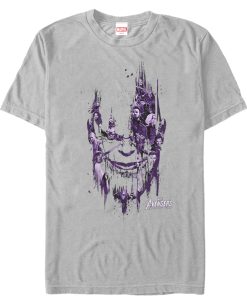 Men’s Marvel Avengers Infinity War Thanos Face T-Shirt
