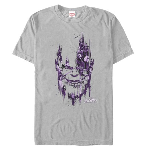 Men’s Marvel Avengers Infinity War Thanos Face T-Shirt