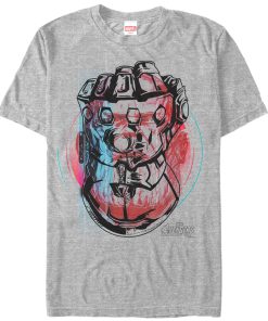 Men’s Marvel Avengers Infinity War Thanos Gauntlet Fist T-Shirt