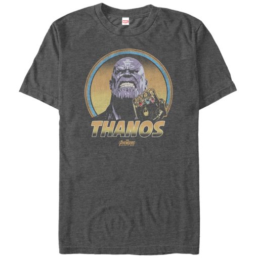 Men’s Marvel Avengers Infinity War Thanos Retro T-Shirt