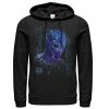 Men’s Marvel Black Panther 2018 3D Pattern Pull Over Hoodie