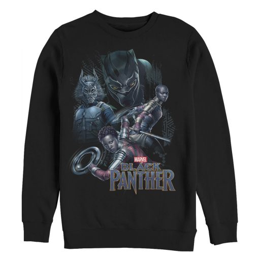 Men’s Marvel Black Panther 2018 Character View Sweatshirt