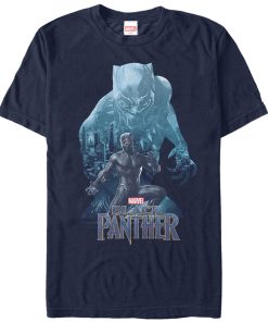 Men’s Marvel Black Panther 2018 Wakanda Silhouette T-Shirt
