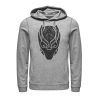 Men’s Marvel Black Panther Ornate Mask Pull Over Hoodie