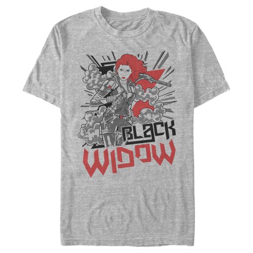 Men’s Marvel Black Widow Animated Approach T-Shirt