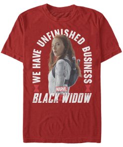Men’s Marvel Black Widow Business T-Shirt