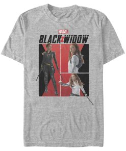 Men’s Marvel Black Widow Character Shots T-Shirt