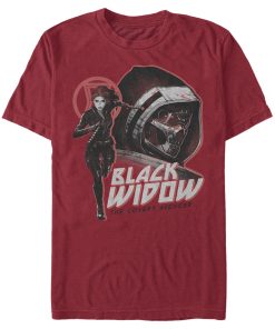 Men’s Marvel Black Widow Covert Avenger T-Shirt