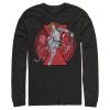Men’s Marvel Black Widow Family Circle Long Sleeve Shirt