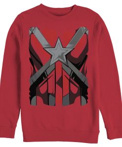 Men’s Marvel Black Widow Guardian Costume Sweatshirt
