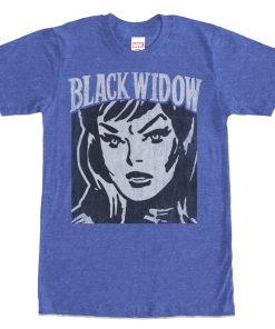 Men’s Marvel Black Widow Portrait T-Shirt