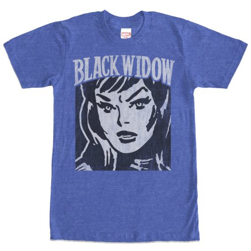 Men’s Marvel Black Widow Portrait T-Shirt