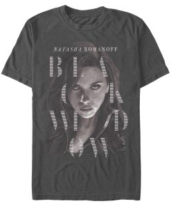 Men’s Marvel Black Widow Romanoff Portrait T-Shirt