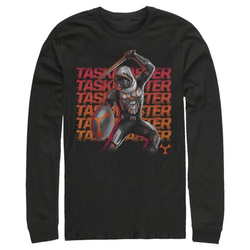 Men’s Marvel Black Widow Taskmaster Battle Long Sleeve Shirt