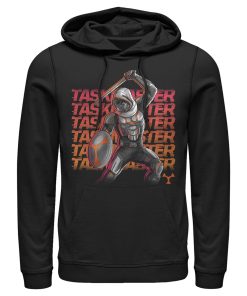 Men’s Marvel Black Widow Taskmaster Battle Pull Over Hoodie