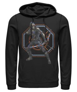 Men’s Marvel Black Widow Taskmaster Target Pull Over Hoodie