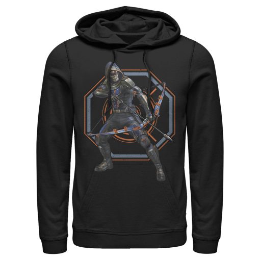 Men’s Marvel Black Widow Taskmaster Target Pull Over Hoodie