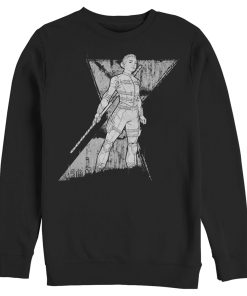 Men’s Marvel Black Widow Yelena Grunge Sweatshirt