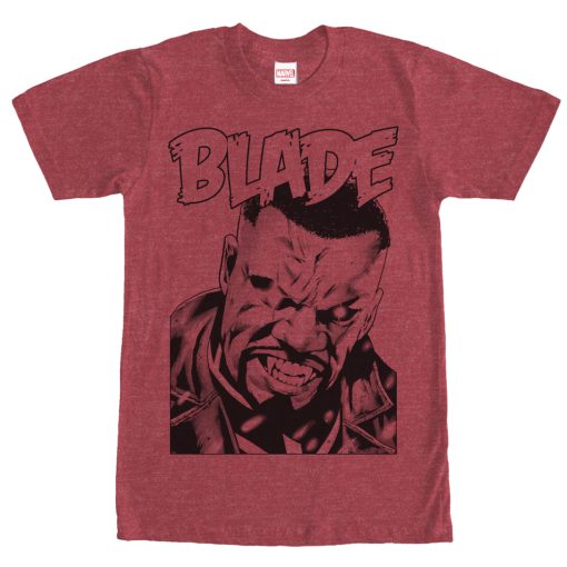 Men’s Marvel Blade Vampire Hunter Portrait T-Shirt