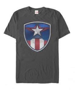 Men’s Marvel Captain America Armor Suit T-Shirt