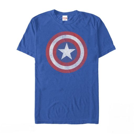 Men’s Marvel Captain America Classic Shield T-Shirt