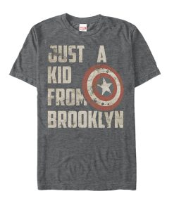Men’s Marvel Captain America Kid from Brooklyn T-Shirt
