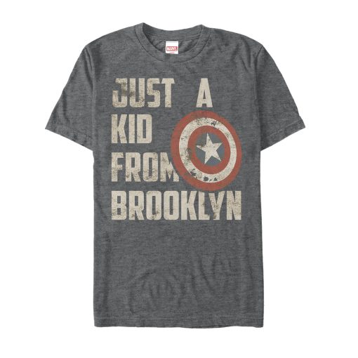 Men’s Marvel Captain America Kid from Brooklyn T-Shirt