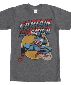 Men’s Marvel Captain America Shield T-Shirt