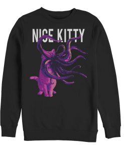 Men’s Marvel Captain Marvel Goose Nice Kitty Sweatshirt