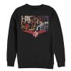 Men’s Marvel Captain Marvel Higher Comic Scenes Sweatshirt