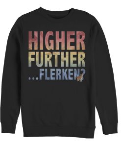 Men’s Marvel Captain Marvel Higher Further Flerken Sweatshirt