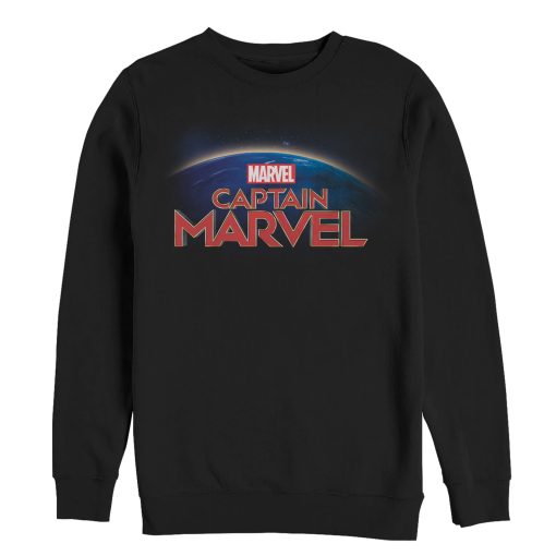 Men’s Marvel Captain Marvel Horizon Logo Sweatshirt