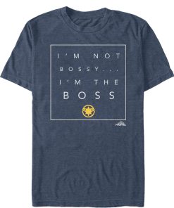 Men’s Marvel Captain Marvel I’m the Boss T-Shirt