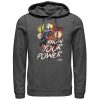Men’s Marvel Captain Marvel Know Your Power Pull Over Hoodie