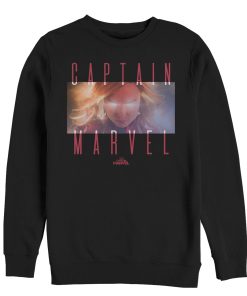 Men’s Marvel Captain Marvel Power Stare Sweatshirt