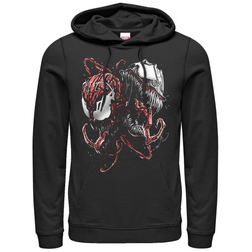 Men’s Marvel Carnage and Venom Pull Over Hoodie