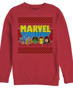 Men’s Marvel Christmas Classic Avengers Sweatshirt