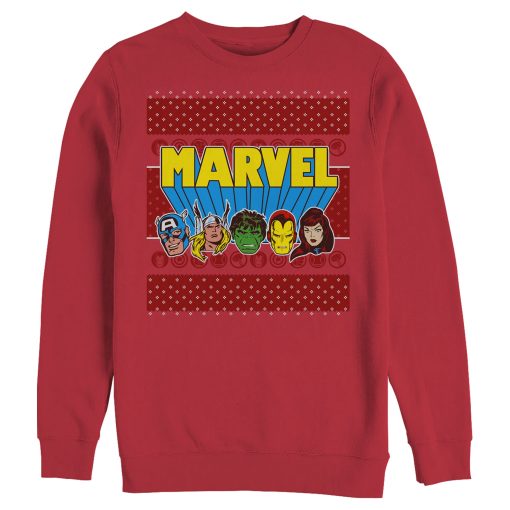 Men’s Marvel Christmas Classic Avengers Sweatshirt