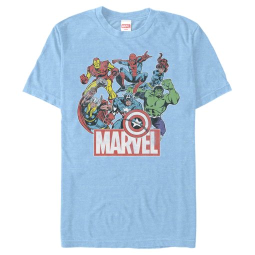 Men’s Marvel Classic Hero Collage T-Shirt