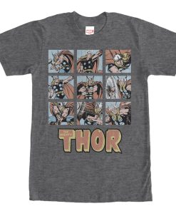 Men’s Marvel Classic Thor Battle Scenes T-Shirt