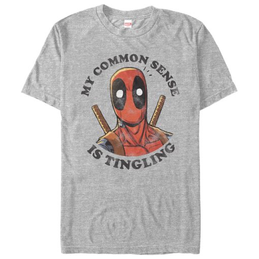 Men’s Marvel Deadpool Common Sense T-Shirt