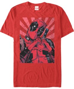 Men’s Marvel Deadpool Heart You T-Shirt