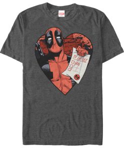 Men’s Marvel Deadpool Love To Do List T-Shirt