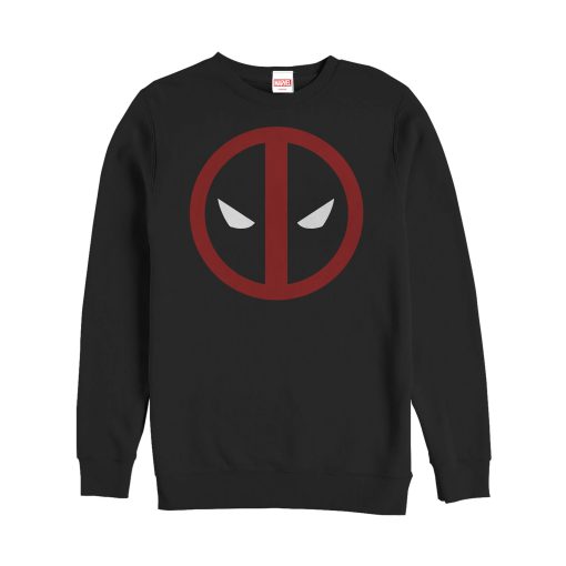 Men’s Marvel Deadpool Mask Classic Sweatshirt