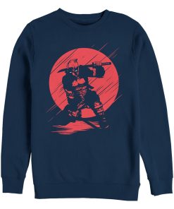 Men’s Marvel Deadpool Sunset Streaks Sweatshirt