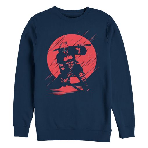 Men’s Marvel Deadpool Sunset Streaks Sweatshirt