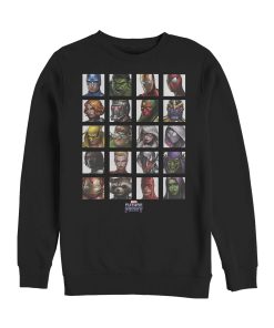 Men’s Marvel Future Fight Character Panel Sweatshirt