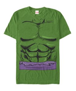 Men’s Marvel Halloween Hulk Classic Costume T-Shirt